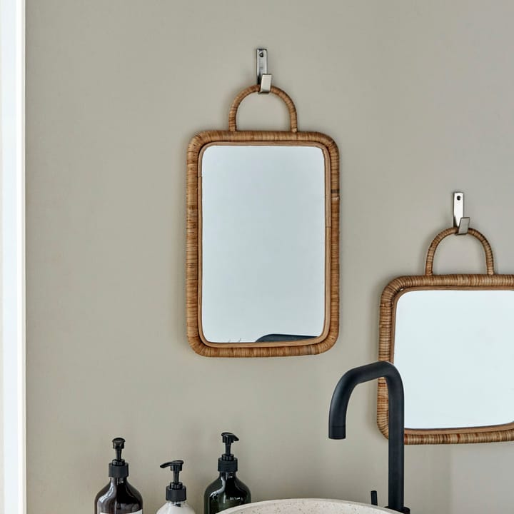 Baki Spiegel mit Rahmen 24x36 cm - Natur - Meraki