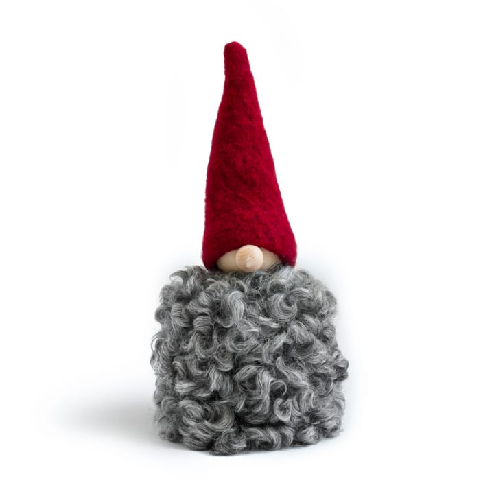 Weihnachtsmann aus Wolle groß - Rote Mütze - Monikas Väv & Konst
