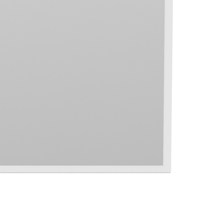 Montana rectangular Spiegel 46,8x69,6 cm - NewWhite - Montana