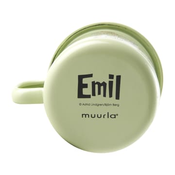 Emil & Ida Emaillierte Tasse 2,5 dl - Green - Muurla