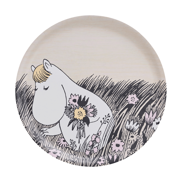 Moomin Tablett Ø35 cm - Summer night - Muurla