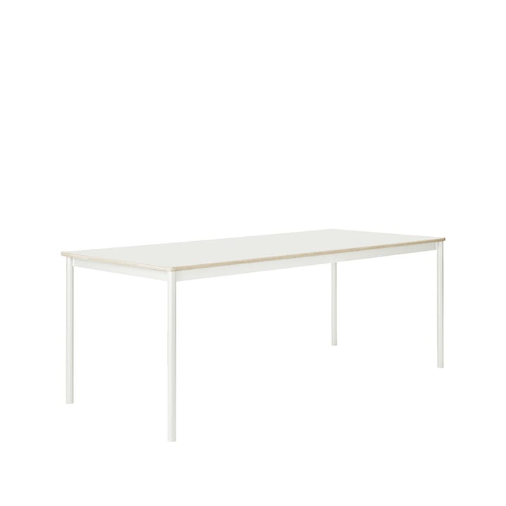Base Esstisch - White, plywoodkant, 190 x 85cm - Muuto
