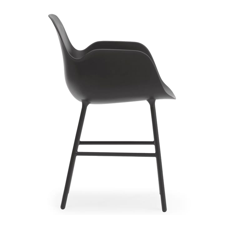Form Sessel Metallbeine - Schwarz - Normann Copenhagen