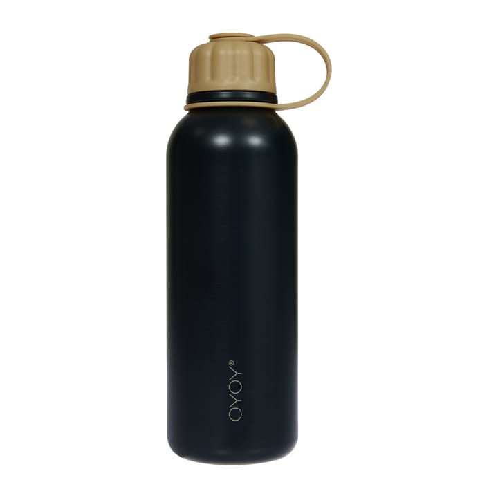 Pullo Wasserflasche 52cl - Anthracite-Camel - OYOY