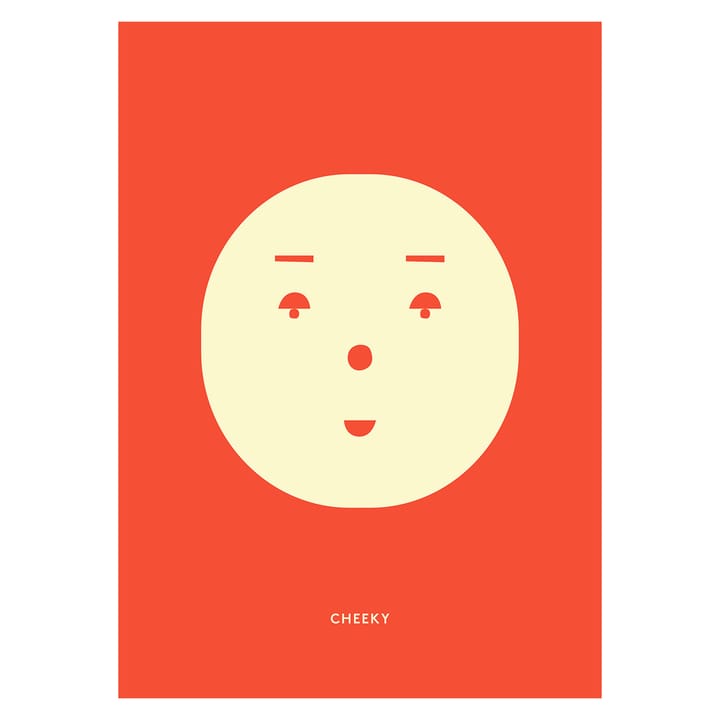 Cheeky Feeling Poster - 30 x 40cm - Paper Collective