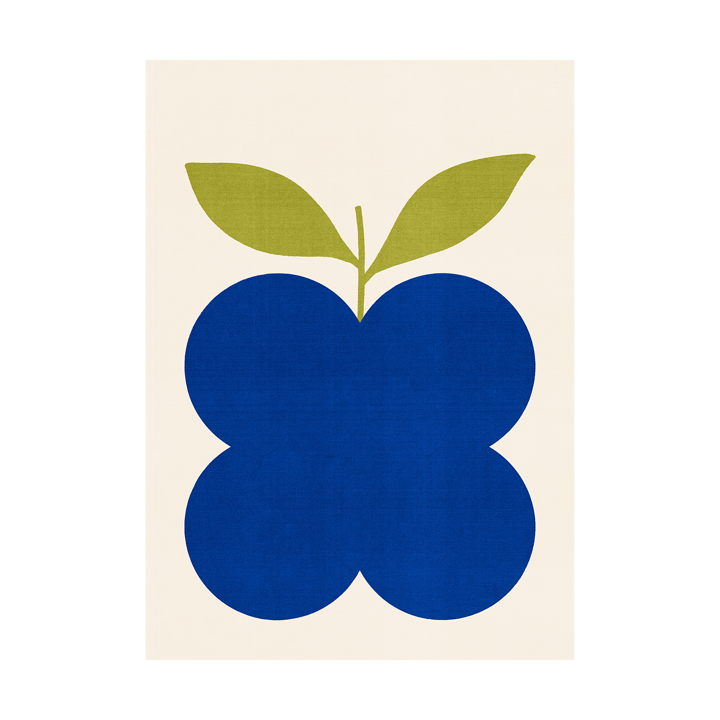 Indigo Fruit Poster - 50 x 70cm - Paper Collective