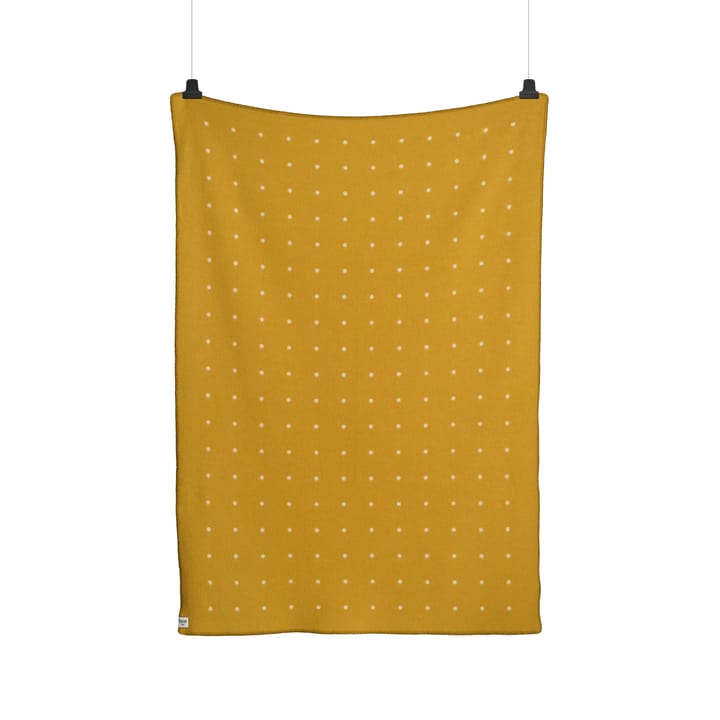 Pastille Decke 135x200 cm - Sun yellow - Røros Tweed