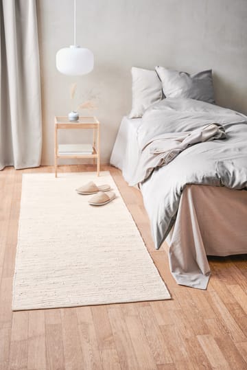 Cotton Teppich 65 x 135cm - Desert white (weiß) - Rug Solid