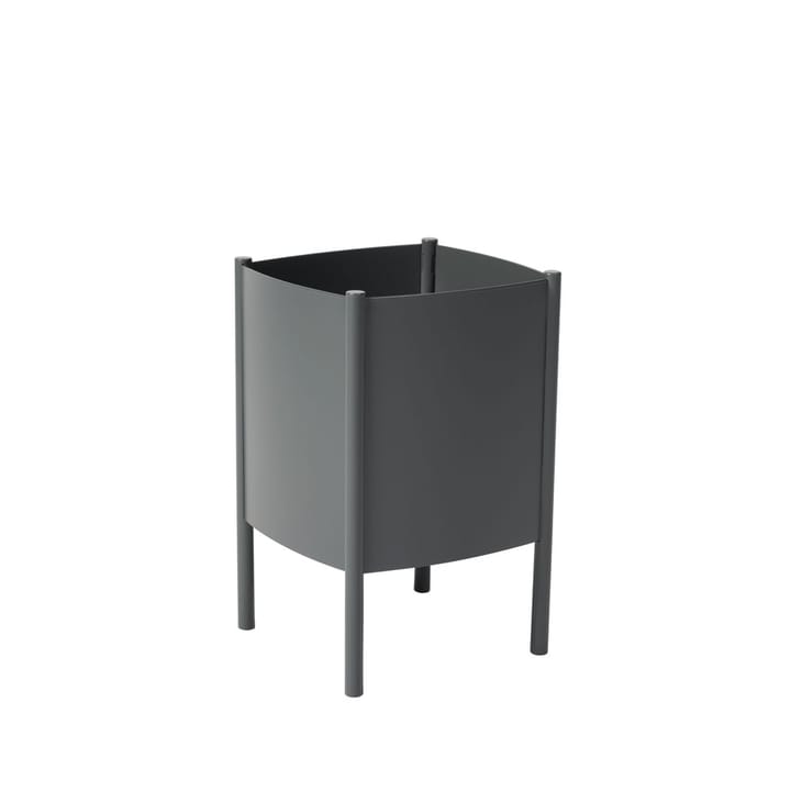 Konvex Pot Blumentopf - grau, klein Ø23 cm - SMD Design