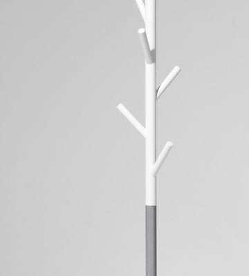 Sticks Kleiderhaken - stehend - Weiß-silber - SMD Design
