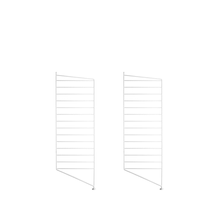 String Bodenleiter - Weiß, 85x30 cm, 2er-Pack - String