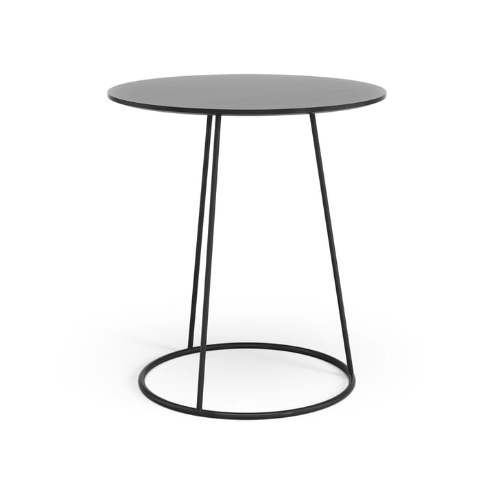 Breeze Tisch glatte Oberfläche �Ø46cm - Schwarz - Swedese