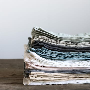 Washed linen Serviette - Varmgrau (grey) - Tell Me More