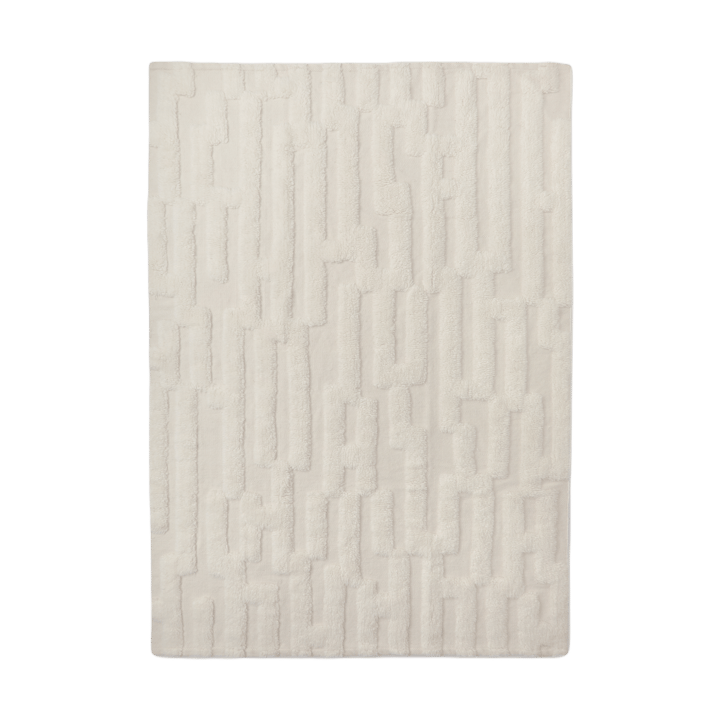 Bielke Wollteppich 190x290 cm - Offwhite - Tinted