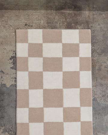 Hafstrom Flurteppich Wolle 80x300 cm - Beige-white - Tinted