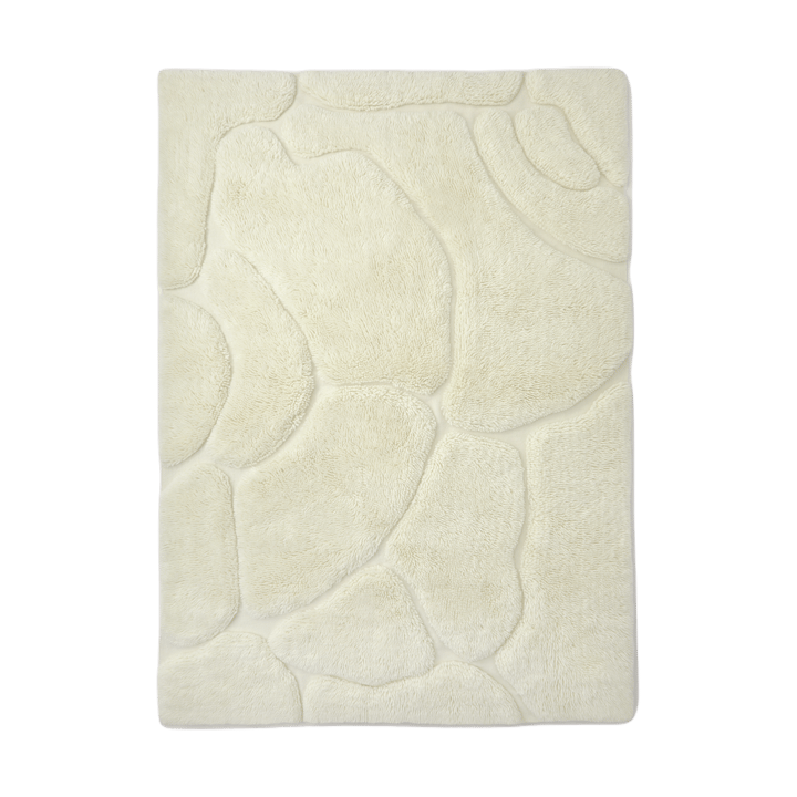 Kullin Wollteppich 200x300 cm - Offwhite - Tinted