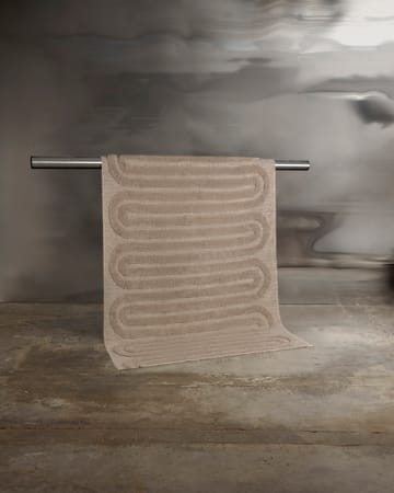 Riklund Wollteppich 160x230 cm - Beige-melange - Tinted
