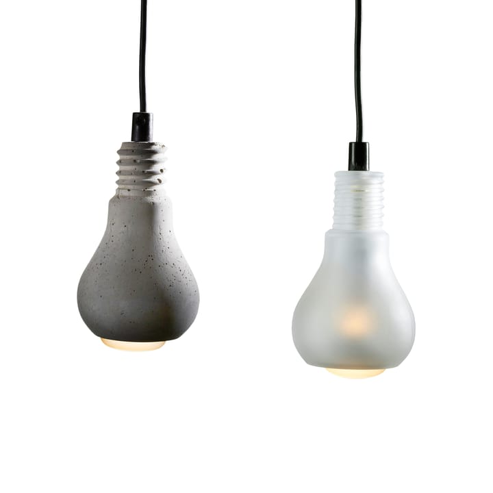 Edison Lamp Pendelleuchte - Beton natur - Tove Adman