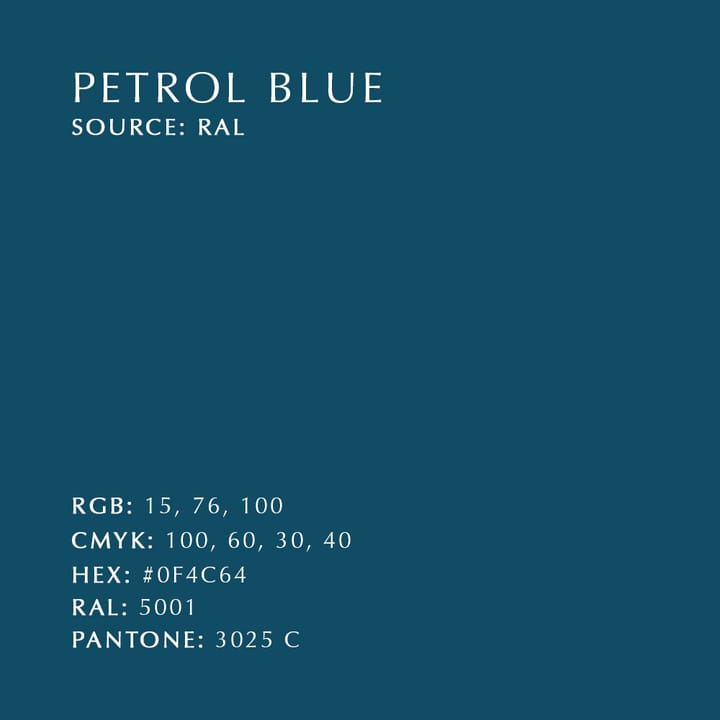 Aluvia Leuchte petrol blue - Mini Ø40cm - Umage