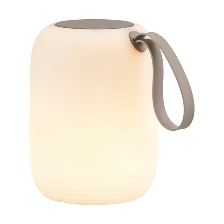 Hav LED-Licht mit Lautsprecher tragbar Ø12,5 cm - White-sand - Villa Collection